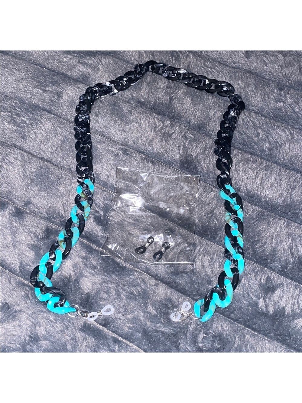 Chunky Acrylic Eyeglass Chain Holder